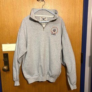 Oarsman Hoodie Oversized Cotton Grey Vintage